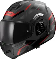 LS2 FF906 Advant Kuka Helmet, black-red, Size 3XL for Men Black Red