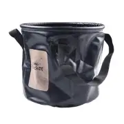 Compact and Portable Folding Water Storage Bucket Ideal for Camping and Travel