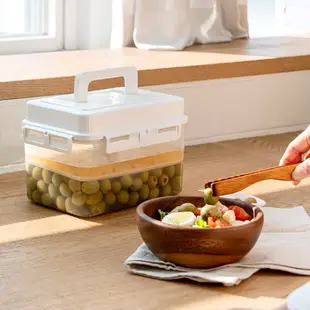 大容量泡菜罈子食品級醃製盒子泡爪容器醃菜鹹菜罐泡椒雞爪密封盒