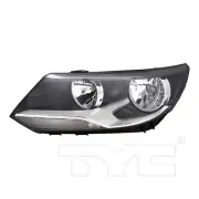 Halogen Headlight Front Lamp for 12-18 Volkswagen Tiguan Left Driver (for: Volkswagen)