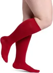 Sigvaris Microfiber Patterns Knee High, Short, CT, 20-30mmHg, (Size: Medium) Cra