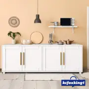 TV Stand Storage Cabinet Entertainment Unit Television Console Table White
