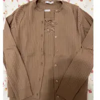 在飛比找蝦皮購物優惠-日本Willselection外套+領口蕾絲短袖上衣