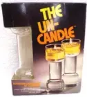 Retro Floating Candle Corning Pyrex Glass New w/Box Complete Set VTG 1970's