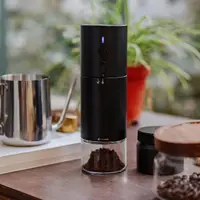 在飛比找momo購物網優惠-【Cool Magic】攜帶式專業電動咖啡磨豆機收納組(ZC