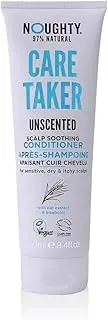 Noughty 97% Natural Care Taker Fragrance Free Conditioner, Scalp Soothing Hair Cleanser For Dandruff Prone Sensitive Scalps, Sulphate Free Vegan Haircare, 250ml