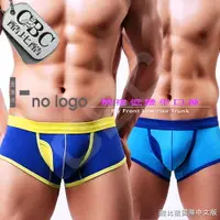 在飛比找樂天市場購物網優惠-i-no-logo開襠低腰男平口褲 BX0003