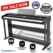 Classic 88 Keys Electronic Digital Music Piano Keyboard 3 Pedals with Stand