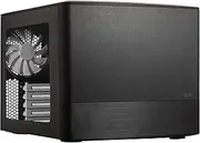 Fractal Design Node 804 - Black - Cube Compact Computer Case - mATX - High Airflow - Modular Interior - 3X Fractal Design Silent R2 120mm Fans Included - USB 3.0 -Window Side Panel