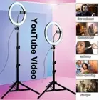 LED RING LIGHT WITH STAND PHONE HOLDER 10" KIT DIMMABLE PHOTO