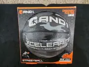 AND1 Xcelerate Rubber Basketball Very Cool Urban Camouflage Black Gray New 29.5"