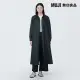 【MUJI 無印良品】女亞麻水洗長袖襯衫洋裝(共5色)