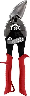Durable Left Offset Aviation Snips - Perfect for Sheet Metal and Hardened Metals