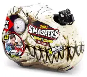 HUGE Zuru SMASHERS Dino Island T-REX Dinosaur BATTLES 58+ Pieces GREAT Kids GIFT