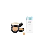 MISSHA - All-Around Safe Block Waterproof Sun Milk SPF 50+/PA++++ - 70ml X Jung Saem Mool - Essential Skin Nuder Cushion -...