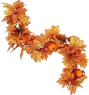 GREENADSCAPE Simulation Pumpkin Decoration Thanksgiving Fall Garland Autumn Decorations Home Thanksgiving Decorations Thanksgiving Fall Decorations Autumn Party Decorations Fall Garland Outdoor