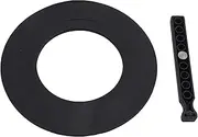 BQLZR 4" 5" 6" Bass Drum Head Port Hole Rings & Hole Cutting for Bass Drum Kick Drum Replacement Percussion Accessories