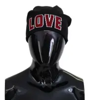 Dolce & Gabbana Elegant Black Virgin Wool Beanie - RRP 280.8 USD