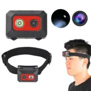 F18 Head Strap Camera Head Wearable Video Camera With Microphone 1080P Traveling