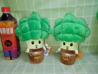 在飛比找Yahoo!奇摩拍賣優惠-///可愛娃娃///~8吋可愛的盆栽花椰菜絨毛娃娃~花盆花椰