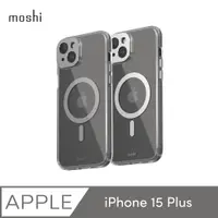 在飛比找PChome24h購物優惠-Moshi iPhone 15 Plus iGlaze 透明