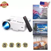 Immersive Mini Projector with 200-Inch Projection - Ideal for Parties & Movies