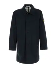 Stone Island Logo Patch Long Sleeved Jacket XL,XXL blue