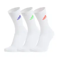 在飛比找蝦皮商城優惠-adidas 襪子 Crew Socks 白 男女款 三雙入