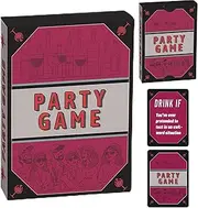 Game,English 50x Tabletop Cards for Multiple Players | Travel Games Challenges & Hilarious Questions for Birthday, Entertainment