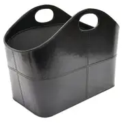 Leatherkart Leather Magazine Baskets