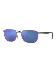 [Ray-Ban] RB3684 Chromance Grey Polarised Sunglasses