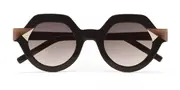 Kaleos Post C2 Men's Sunglasses Brown Size 48