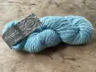 Plymouth Haciendo Soft Blue Merino Wool Roving Yarn Hank 109 yards Color 110