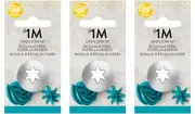 Wilton Stainless Steel Open Star Decorating Tip #1M (3-Pack)