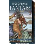 普及幻想塔羅,贈中文翻譯｜UNIVERSAL FANTASY TAROT，又名范特西塔羅【左西】