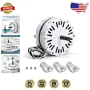 Replacement Attic Fan Motor Kit F0510B2497 - 1/10 HP, 1100 RPM, Durable Design
