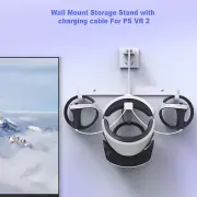 For PSVR2 wall storage bracket set for PS5 VR2 helmet handle storage hangers