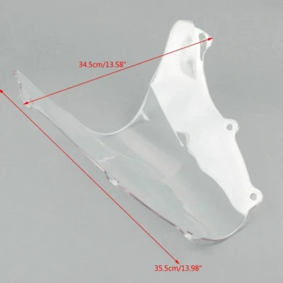ABS Windscreen Clear For Suzuki SV650 2003 - 2008 SV1000 2003 2004 2005 06 2007