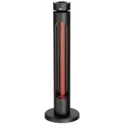Portable Outdoor Heater Infrared 1500W 8 Heat Levels 8H Timers Carbon Fiber T...
