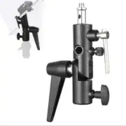 Flash Hot Shoe Mount Adapter Swivel Light Stand Bracket Umbrella Holder