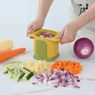 Hand Press Vegetable Cutter Slicer Onion Chopper Kitchen Tool