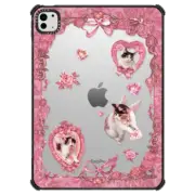 iPad Pro 11-inch (M4) iPad Impact Case Heart Bow Cat
