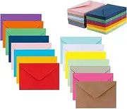 Colorful Self-Seal Envelopes 5" x 7" Assorted Colors 105 Pack Envelopes for Invitations, Birthday, Graduation, Baby Shower, Greeting Card…