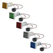 Multifunctional 3 Digit Digital Tube Screen Voltmeter Ammeter AC 60 500V 0~100A