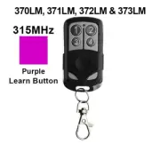 For Purple Learn Button 315MHZ MERIK Garage Door Opener Remote Part