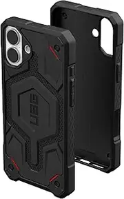 UAG Monarch Pro Kevlar Apple iPhone 16 Plus (6.7") Case - Kevlar Black (114455113940), 25ft. Drop Protection (7.6M),5 Layers Protection,Tactical Grip