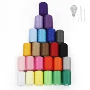 Sewing Thread Assortment Cotton Spools Thread Set for Hand & Machine Sewing, ...