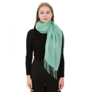 Pashmina Shawls And Wraps For Women - Pashmina Shawl For Brida Evening Aqua