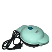DASH Mini Waffle Maker Mint Green NEW IN BOX 4" Cooking Surface Non Stick
