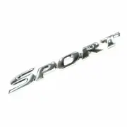 Car Trunk Bumper SPORT Logo Emblem Badge Sticker Silver Metal Decal Accessories (for: BMW)